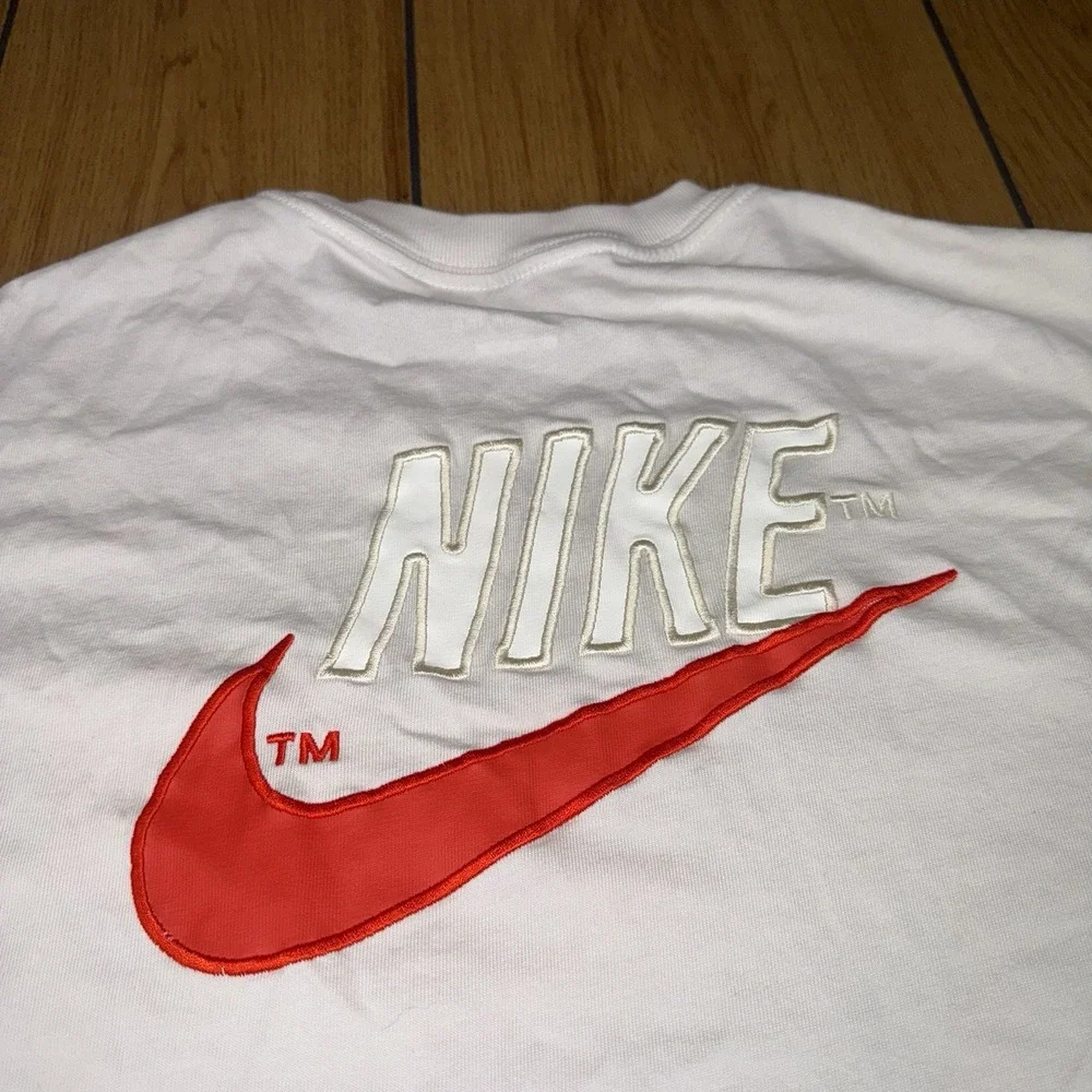 NIKE Trend Max 90 T‎ shirt Chest Pocket Logo Short Sleeve XL Beige